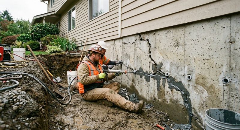 Basement Foundation Repair in Woodland Park, CO