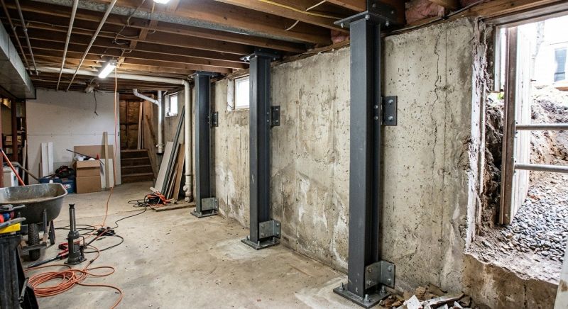 Basement Stabilization in Woodland Park, CO
