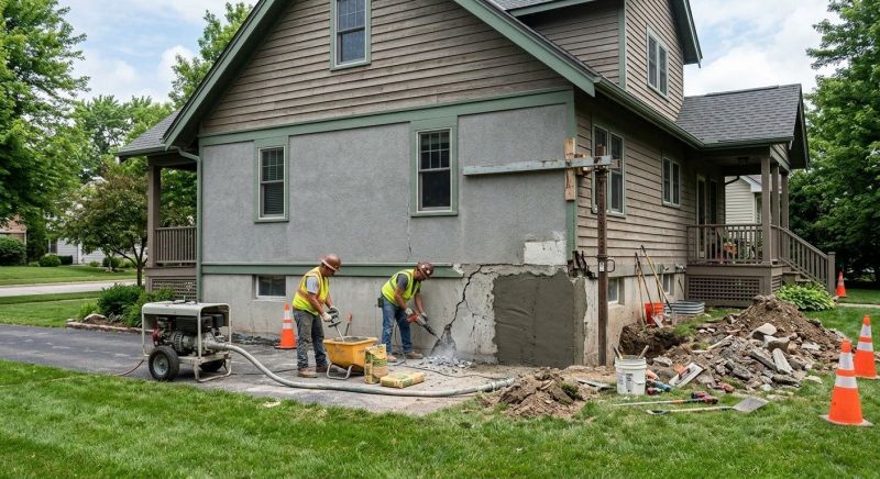Building Foundation Repair in Larkspur, CO