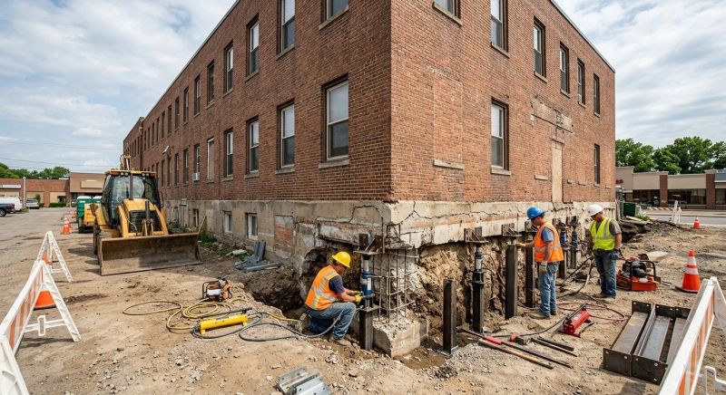 Commercial Foundation Repair in Woodland Park, CO