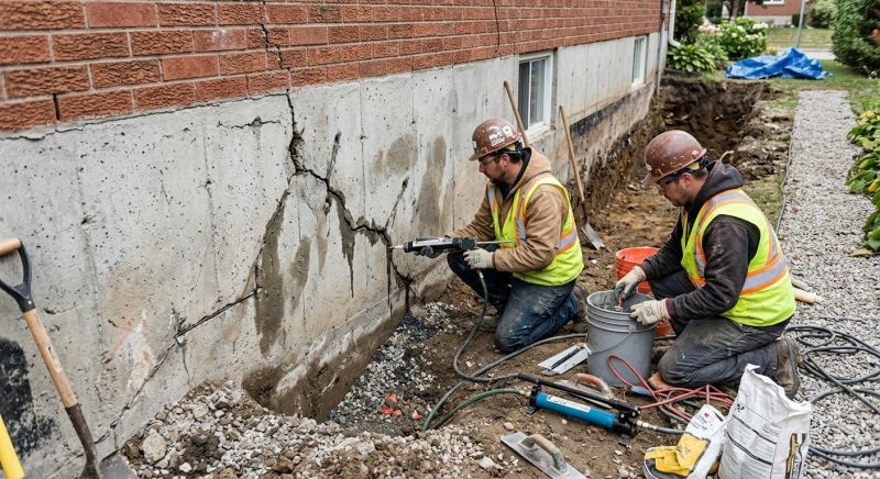 Cracked Foundation Repair in Monument, CO