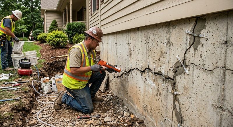 Cracked Foundation Repair in Palmer Lake, CO