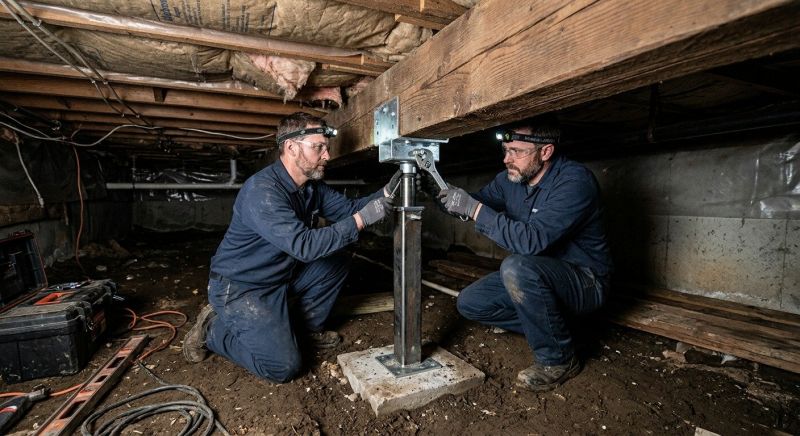 Crawl Space Leveling in Woodland Park, CO