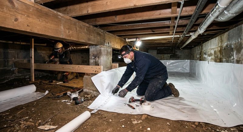 Crawl Space Leveling in Woodland Park, CO