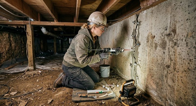 Crawlspace Foundation Repair in Sedalia, CO