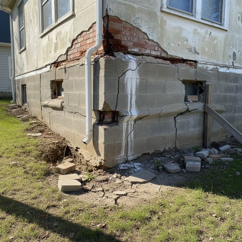 Foundation Crack Repair in Woodland Park, CO