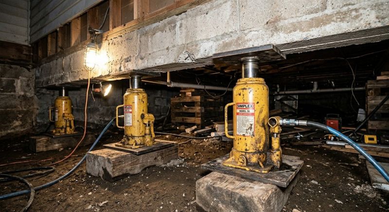 Foundation Jacking in Cripple Creek, CO