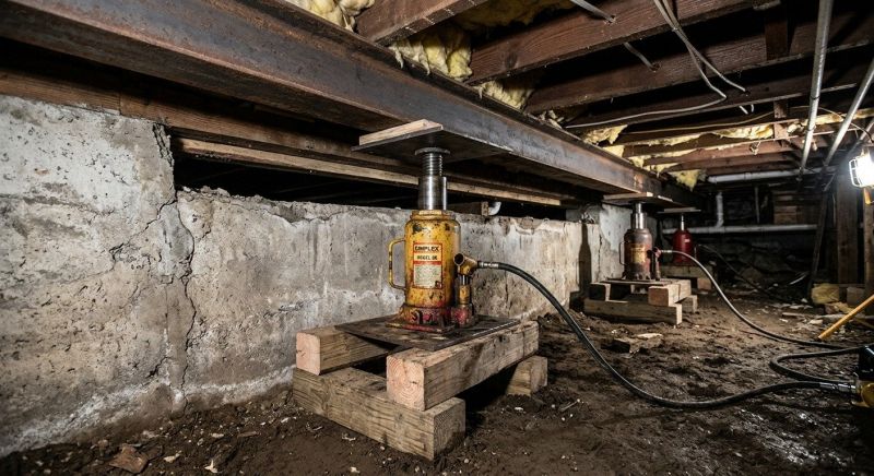 Foundation Jacking in El Paso County, CO