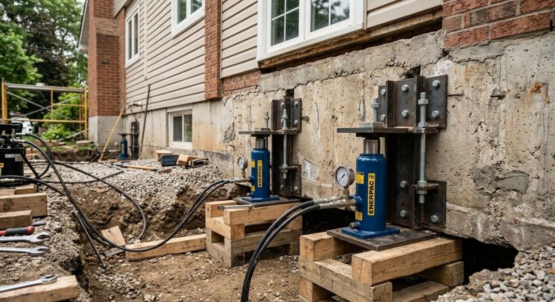 Foundation Jacking in El Paso County, CO