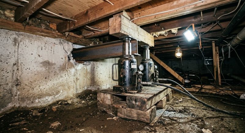 Foundation Jacking in El Paso County, CO