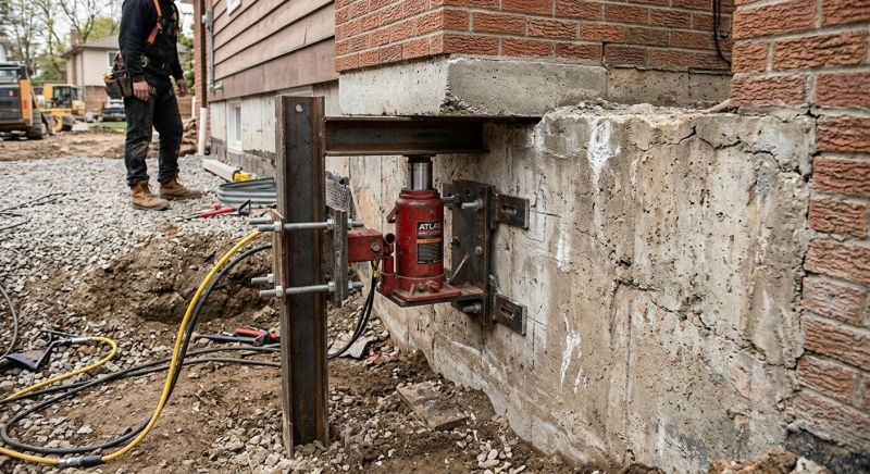 Foundation Jacking in Larkspur, CO