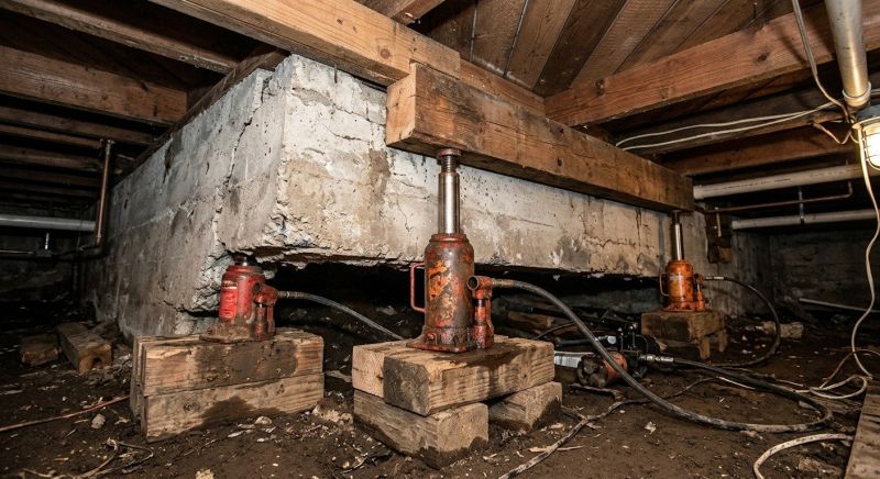 Foundation Jacking in Woodland Park, CO