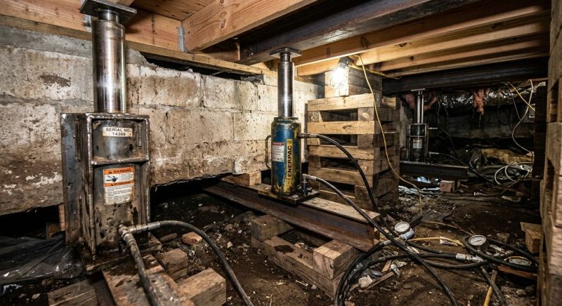 Foundation Jacking in Palmer Lake, CO