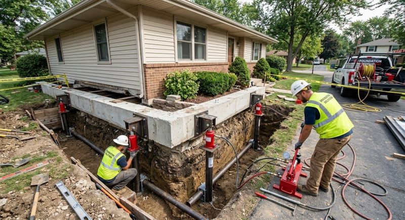Foundation Jacking in Sedalia, CO