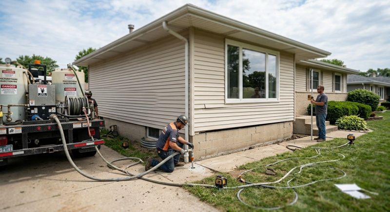 Foundation Lifting in Colorado Springs, CO