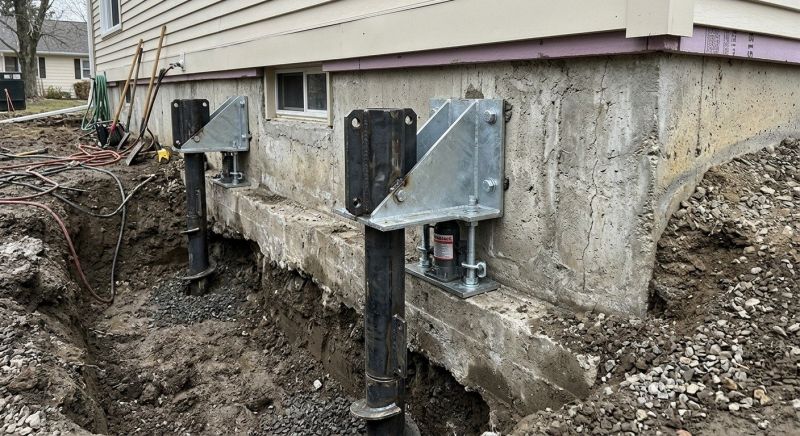 Foundation Pier Leveling in Woodland Park, CO
