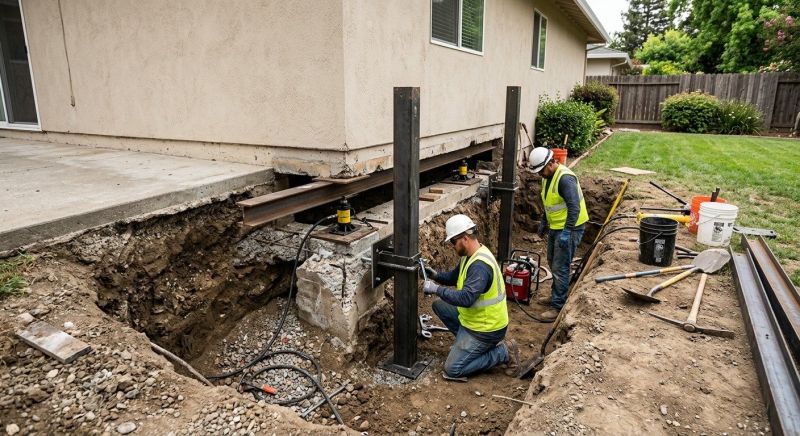 Foundation Pier Repair in Woodland Park, CO