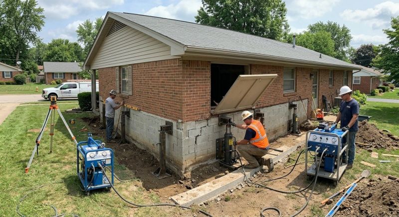 Foundation Releveling in Woodland Park, CO