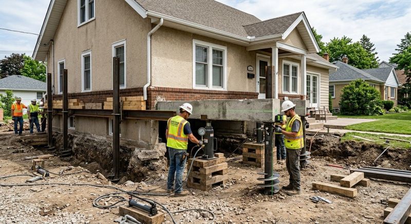 Foundation Releveling in Woodland Park, CO