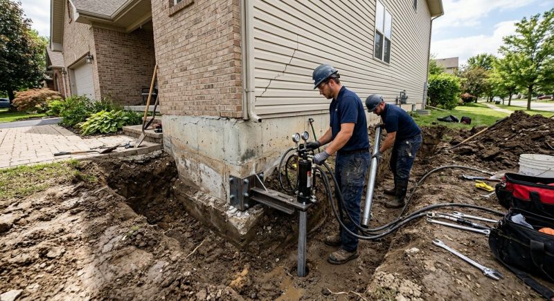 Foundation Settlement Repair in Woodland Park, CO
