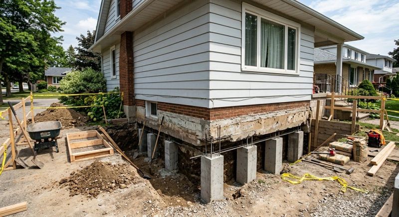 Foundation Underpinning in Woodland Park, CO