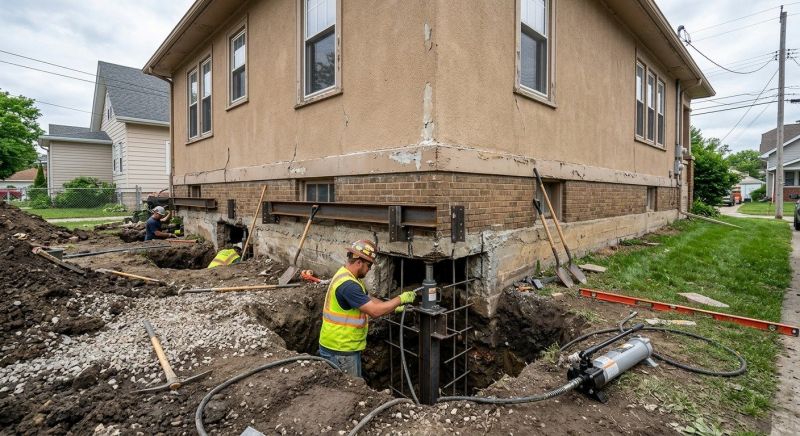 Foundation Underpinning in Woodland Park, CO