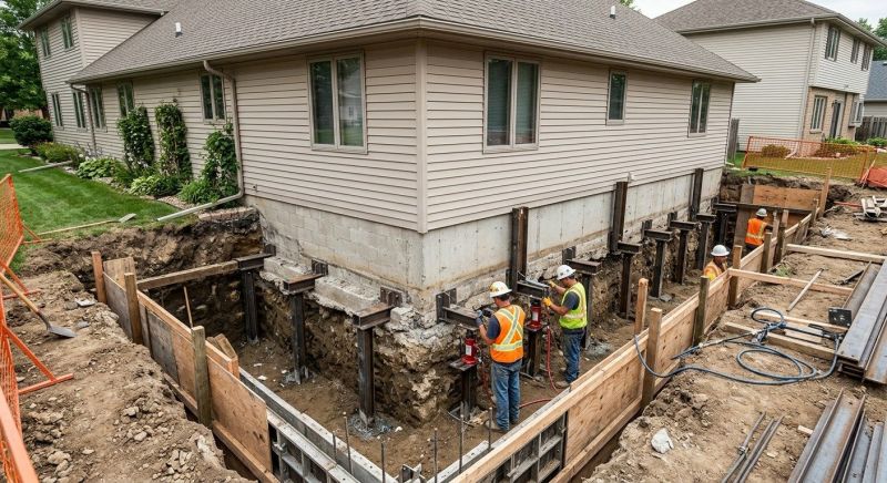 House Underpinning in Woodland Park, CO