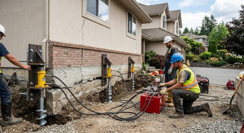 Sinking Foundation Lifting in Woodland Park, CO