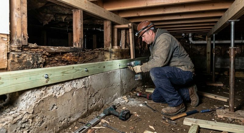 Sinking Foundation Repair in Monument, CO