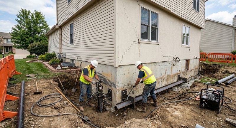 Sinking Foundation Repair in Teller County, CO