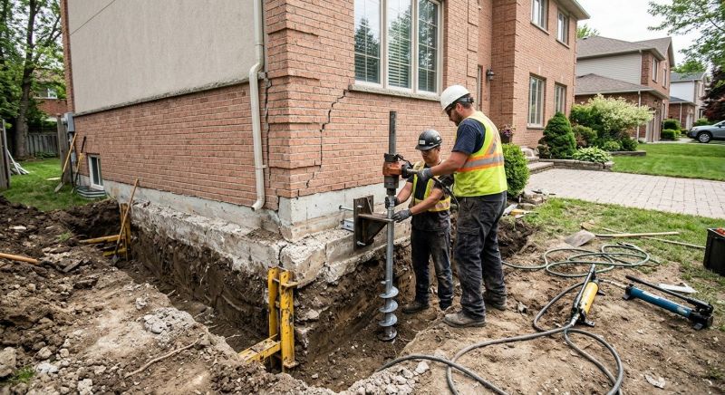 Sinking Foundation Repair in Teller County, CO