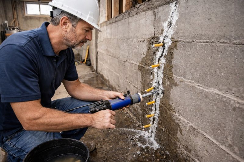 Structural Crack Repair in Woodland Park, CO