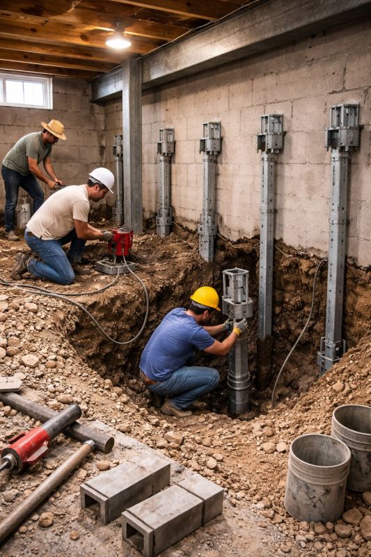 Structural Underpinning in Woodland Park, CO