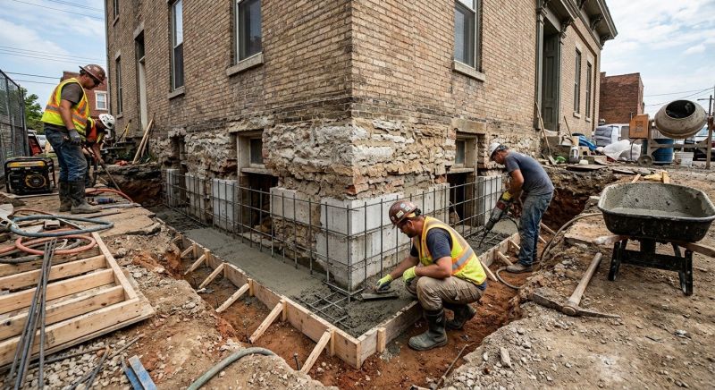Underpinning Repair in Woodland Park, CO
